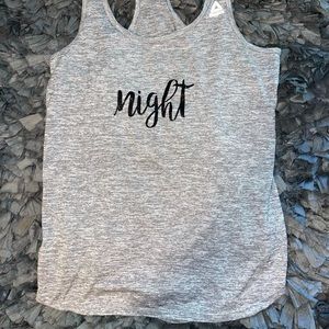 Adidas tank “night” size M